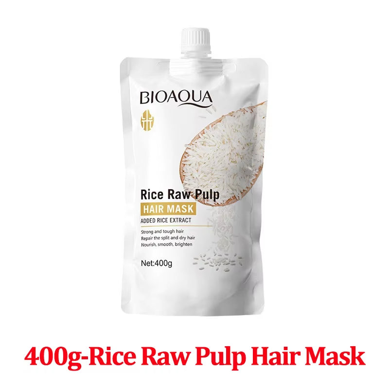 10/30/50/100/400G Magical Keratin Hair Mask 5 Seconds Repair Damaged Frizzy Hair Soft Smooth Shiny Rice Moisturizing Hair Care