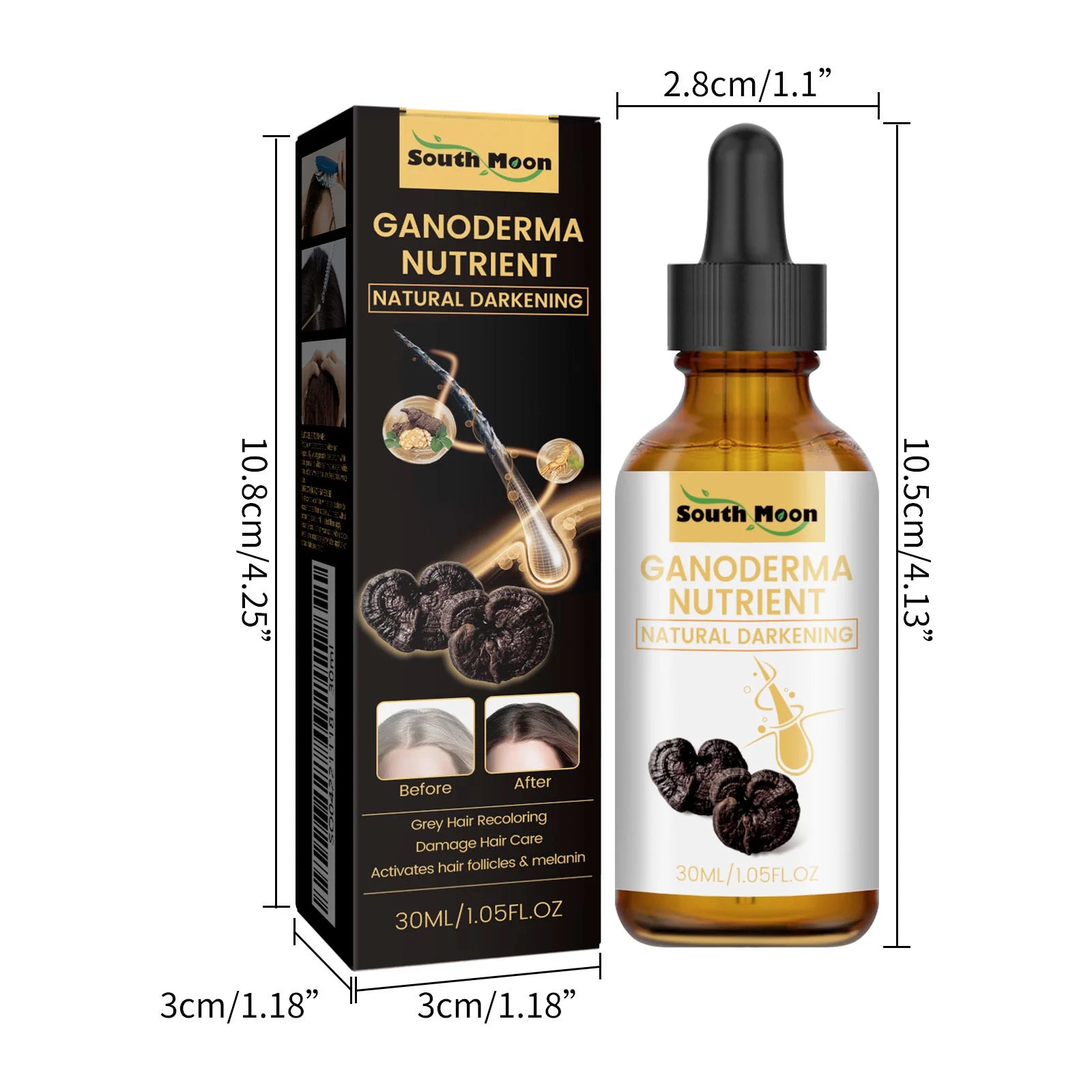 100% Pure Organic Hair Mask Batana Oil Hair Growth Oil Natural Treatment Nourish Reduce Hair Loss Anti-Breakage Hair Products