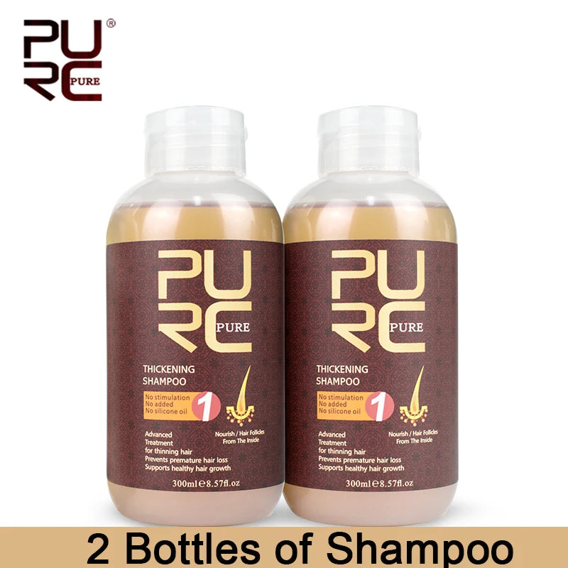Ginger Shampoo Hair Loss Treatments Nourish Smoothing Thickening Scalp Hair Care Products 600Ml