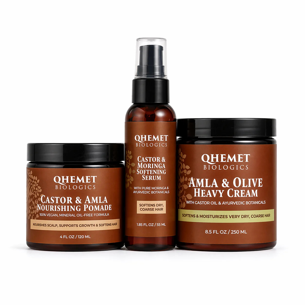 Castor Oil Collection for Moisture & Growth