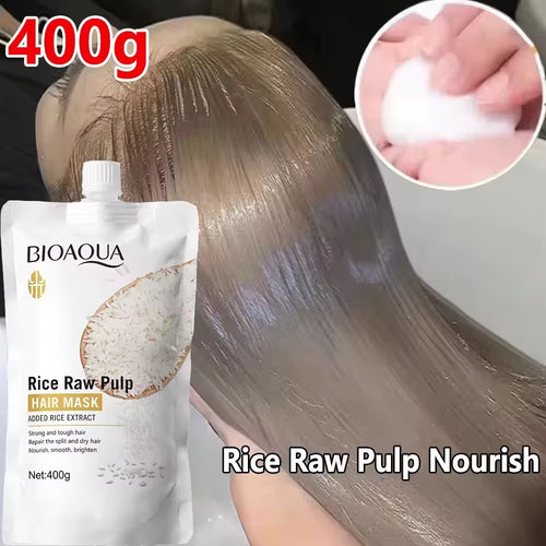 10/30/50/100/400G Magical Keratin Hair Mask 5 Seconds Repair Damaged Frizzy Hair Soft Smooth Shiny Rice Moisturizing Hair Care