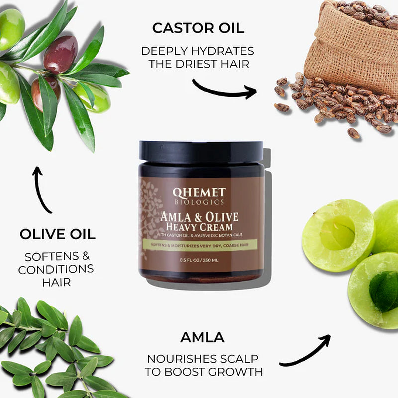 Castor Oil Collection for Moisture & Growth